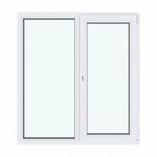 окно ПВХ поворотно-откидное правое 140х130 см окно ПВХ поворотно-откидное правое 140х130 см