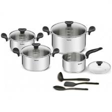 Набор посуды Tefal Primary E308SB74, 11 элементов, серебристый Набор посуды Tefal Primary E308SB74, 11 элементов, серебристый