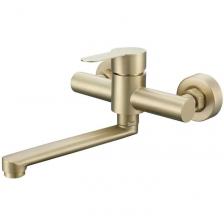 Смеситель для ванны Fmark (Фмарк) FS8207C, матовое золото Смеситель для ванны Fmark (Фмарк) FS8207C, матовое золото