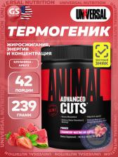 Термогеник UNIVERSAL NUTRITION Animal Cuts Powder 235 г, Клубника - арбуз Термогеник UNIVERSAL NUTRITION Animal Cuts Powder 235 г, Клубника - арбуз