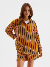 Костюм женский (рубашка, шорты) MINAKU: Enjoy цвет жёлтый, размер 46 Костюм женский (рубашка, шорты) MINAKU: Enjoy цвет жёлтый, размер 46