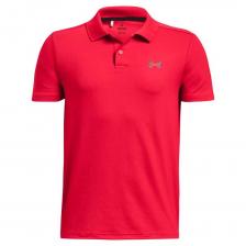 Поло с коротким рукавом Under Armour Golf Performance, красный Поло с коротким рукавом Under Armour Golf Performance, красный