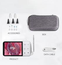 Цифровой отоскоп-эндоскоп, 3,9 мм, 4,5 дюйма, 1080P, HD, ЖК-экран Цифровой отоскоп-эндоскоп, 3,9 мм, 4,5 дюйма, 1080P, HD, ЖК-экран