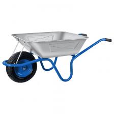 Тачка строительная одноколесная Зубр ПТ-250 39907, 250 кг Тачка строительная одноколесная Зубр ПТ-250 39907, 250 кг