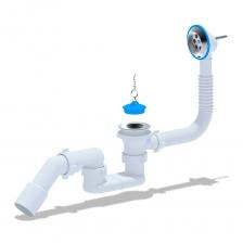 Сифон для ванны АНИ Пласт E051 — это плоский сифон, предназначенный для организации слива воды в ванной, особенно в условиях ограниченного пространства под ванной. Диаметр подключения составляет 1 1/2 дюйма. Он оснащён переливом для защиты от переполнения и переходной трубой 45 градусов 40x50 мм, что обеспечивает удобство подключения к канализационной системе. Плоская конструкция позволяет сэкономить место и упростить монтаж. Сифон изготовлен из прочного пластика, устойчивого к воздействию бытовой химии и перепадам температуры, что гарантирует долгий срок службы и герметичность соединений. Сифон для ванны АНИ Пласт E051 — это плоский сифон, предназначенный для организации слива воды в ванной, особенно в условиях ограниченного пространства под ванной. Диаметр подключения составляет 1 1/2 дюйма. Он оснащён переливом для защиты от переполнения и переходной трубой 45 градусов 40x50 мм, что обеспечивает удобство подключения к канализационной системе. Плоская конструкция позволяет сэкономить место и упростить монтаж. Сифон изготовлен из прочного пластика, устойчивого к воздействию бытовой химии и перепадам температуры, что гарантирует долгий срок службы и герметичность соединений.