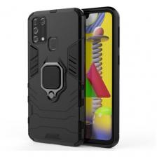 Чехол-бампер MyPads для Samsung Galaxy M31 SM-M315 (2020) противоударный усиленный ударопрочный черный Чехол-бампер MyPads для Samsung Galaxy M31 SM-M315 (2020) противоударный усиленный ударопрочный черный