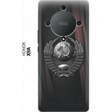 Силиконовый чехол на Honor X9a, Magic5 Lite, Хонор Х9А, Мэджик 5 Лайт с принтом "Герб СССР" Силиконовый чехол на Honor X9a, Magic5 Lite, Хонор Х9А, Мэджик 5 Лайт с принтом "Герб СССР"