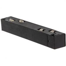 Коннектор для магнитных шинопроводов 35мм. прямой, внутренний. UBX-MM11/35 Uniel BLACK Коннектор для магнитных шинопроводов 35мм. прямой, внутренний. UBX-MM11/35 Uniel BLACK