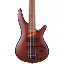 Ibanez SR500E 5-струнная электрическая бас-гитара коричневого цвета красного дерева Ibanez SR500E 5-струнная электрическая бас-гитара коричневого цвета красного дерева