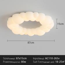 Скандинавский дизайнерский подвесной светильник в виде облака, светодиодные потолочные люстры, Светильники для гостиной, столовой, детской комнаты, спальни, потолочные светильники Скандинавский дизайнерский подвесной светильник в виде облака, светодиодные потолочные люстры, Светильники для гостиной, столовой, детской комнаты, спальни, потолочные светильники