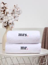 Полотенце махровое «Этель. Миссис», 70x130 см, хлопок 100%, белое Полотенце махровое «Этель. Миссис», 70x130 см, хлопок 100%, белое