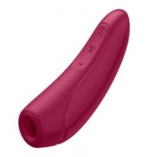 Вакуум-волновой бесконтактный cтимулятор Satisfyer Curvy 1+, бордовый Вакуум-волновой бесконтактный cтимулятор Satisfyer Curvy 1+, бордовый