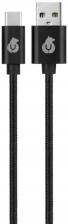 Дата-кабель uBear Cord USB-C-USB-A 1,2 м Черный Дата-кабель uBear Cord USB-C-USB-A 1,2 м Черный