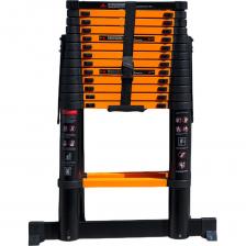 Универсальная стремянка, легко трансформирующаяся из компактного состояния в полноценную рабочую платформу высотой 4.1 метра. Идеальна для высотных работ в быту, ремонте и хозяйстве. Благодаря телескопическому механизму и прочной конструкции, обеспечивает комфорт, безопасность и надёжность при эксплуатации. Преимущества: Безопасность Выдерживает нагрузку до 150 кг. Оснащена прорезиненными ножками и надёжными фиксирующими креплениями, исключающими самопроизвольное складывание. Компактность В сложенном виде занимает минимум места — удобно хранить и перевозить. Прочность Изготовлена из высококачественного алюминия, устойчивого к коррозии и механическим нагрузкам. Удобство эксплуатации 14+14 ступеней и плавный телескопический механизм обеспечивают комфортную работу на любой высоте. Универсальность применения Подходит для строительных, ремонтных, монтажных и бытовых задач. Надёжная фиксация в любом положении Фиксирующие крепления надёжно удерживают ступени в рабочем положении, предотвращая самопроизвольное складывание. А специальный ремень фиксирует лестницу в сложенном виде, обеспечивая удобство хранения и безопасную транспортировку. Универсальная стремянка, легко трансформирующаяся из компактного состояния в полноценную рабочую платформу высотой 4.1 метра. Идеальна для высотных работ в быту, ремонте и хозяйстве. Благодаря телескопическому механизму и прочной конструкции, обеспечивает комфорт, безопасность и надёжность при эксплуатации. Преимущества: Безопасность Выдерживает нагрузку до 150 кг. Оснащена прорезиненными ножками и надёжными фиксирующими креплениями, исключающими самопроизвольное складывание. Компактность В сложенном виде занимает минимум места — удобно хранить и перевозить. Прочность Изготовлена из высококачественного алюминия, устойчивого к коррозии и механическим нагрузкам. Удобство эксплуатации 14+14 ступеней и плавный телескопический механизм обеспечивают комфортную работу на любой высоте. Универсальность применения Подходит для строительных, ремонтных, монтажных и бытовых задач. Надёжная фиксация в любом положении Фиксирующие крепления надёжно удерживают ступени в рабочем положении, предотвращая самопроизвольное складывание. А специальный ремень фиксирует лестницу в сложенном виде, обеспечивая удобство хранения и безопасную транспортировку.