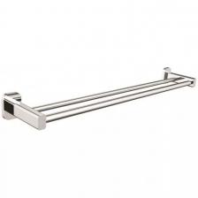 Держатель полотенца(прямой) двойной KAISER хром (нерж) (KH-2048) Держатель полотенца(прямой) двойной KAISER хром (нерж) (KH-2048)