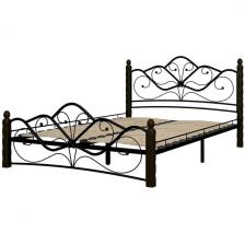 Кровать КМД 4-01 Венера 1 160х200, Черный/Шоколад, 100216 Форвард Кровать КМД 4-01 Венера 1 160х200, Черный/Шоколад, 100216 Форвард