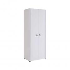 Шкаф сочетает в себе функциональность, прочность и стильный дизайн. Размеры 800х500х2100 обеспечивают достаточное пространство для хранения вещей, не занимая много места в комнате. Корпус из ламинированного ДСП белого дерева, а фасады выполнены из МДФ, облицованного матовой белой пленкой ПВХ. Вертикальные полосы на фасаде добавляют изысканности и неповторимости данному изделию. Благодаря толщине ламинированного ДСП в 16 мм, шкаф обладает высокой прочностью и долговечностью. По бокам найдете ПВХ кромку толщиной 0,4 мм для максимальной защиты от повреждений. Петли с доводчиком гарантируют плавное и бесшумное закрытие фасадов, а пластиковая черная ножка с высотой 20 мм придает шкафу стабильность и легкость в установке. Металлические ручки дополняют дизайн и обеспечивают комфортное открывание дверей. Шкаф Ева имеет две секции: одну с двумя штангами для одежды и вторую с пятью полками. Это позволяет удобно организовать одежду, обувь и другие предметы. Этот шкаф обеспечит порядок в комнате и позволит экономить место. Шкаф сочетает в себе функциональность, прочность и стильный дизайн. Размеры 800х500х2100 обеспечивают достаточное пространство для хранения вещей, не занимая много места в комнате. Корпус из ламинированного ДСП белого дерева, а фасады выполнены из МДФ, облицованного матовой белой пленкой ПВХ. Вертикальные полосы на фасаде добавляют изысканности и неповторимости данному изделию. Благодаря толщине ламинированного ДСП в 16 мм, шкаф обладает высокой прочностью и долговечностью. По бокам найдете ПВХ кромку толщиной 0,4 мм для максимальной защиты от повреждений. Петли с доводчиком гарантируют плавное и бесшумное закрытие фасадов, а пластиковая черная ножка с высотой 20 мм придает шкафу стабильность и легкость в установке. Металлические ручки дополняют дизайн и обеспечивают комфортное открывание дверей. Шкаф Ева имеет две секции: одну с двумя штангами для одежды и вторую с пятью полками. Это позволяет удобно организовать одежду, обувь и другие предметы. Этот шкаф обеспечит порядок в комнате и позволит экономить место.