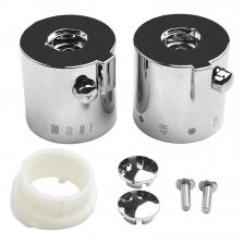 Термостатические ручки для душа хромированные Термостатические ручки для душа хромированные