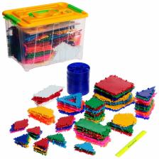 Конструктор ТИКО «Архимед», 152 детали, 6 колёс Конструктор ТИКО «Архимед», 152 детали, 6 колёс