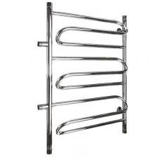 Полотенцесушитель водяной Металлоизделия Омега Т50 для ванных комнат (цвет хром, 500x800 мм, лесенка, 9 перекладин) Полотенцесушитель водяной Металлоизделия Омега Т50 для ванных комнат (цвет хром, 500x800 мм, лесенка, 9 перекладин)