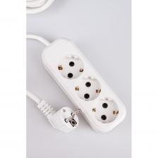 Удлинитель бытовой с заземлением предназначен для подключения к электрической сети бытовых электроприборов, электроинструментов, аудио- и видеотехники. Удлинитель 3 метра с выключателем применяется в местах, удаленных от стационарных розеток, когда длины шнура подключаемого устройства оказывается недостаточно. Корпус удлинителя не разборный, сделан из материала не поддерживающего горение. Удлинитель хорошо подойдет для использования в квартире или на даче. Его можно легко закрепить на стене благодаря специальным отверстиям на задней части (болтов для крепления на стену в комплекте нет). Удлинитель бытовой с заземлением предназначен для подключения к электрической сети бытовых электроприборов, электроинструментов, аудио- и видеотехники. Удлинитель 3 метра с выключателем применяется в местах, удаленных от стационарных розеток, когда длины шнура подключаемого устройства оказывается недостаточно. Корпус удлинителя не разборный, сделан из материала не поддерживающего горение. Удлинитель хорошо подойдет для использования в квартире или на даче. Его можно легко закрепить на стене благодаря специальным отверстиям на задней части (болтов для крепления на стену в комплекте нет).