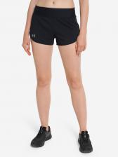 Шорты женские Under Armour Run Speedpocket, Черный Шорты женские Under Armour Run Speedpocket, Черный