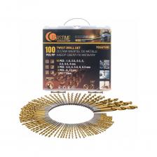 Набор сверл FORSTIME предназначен для сверления отверстий в металлических изделиях. В комплекте 100 предметов, что позволяет решать широкий спектр задач в металлообработке. Сверла изготовлены из высококачественной быстрорежущей стали (HSS) с кобальтовым покрытием, обеспечивающим стойкость к износу, высокую скорость сверления и длительный срок службы. Конструкция с прокатной U-образной спиралью способствует эффективному удалению стружки и чистому выполнению отверстий. Цилиндрический хвостовик делает набор совместимым с различными электроинструментами: дрелью, перфоратором, шуруповертом и сверлильным станком. Все элементы аккуратно размещены в пластиковом кейсе.Стабильность при серийной работе – набор рассчитан на многократное использование, что особенно важно при производственных задачах.Снижение затрат на обслуживание – благодаря кобальтовому покрытию сверла дольше сохраняют режущие свойства, что уменьшает частоту замены и экономит бюджет.Совместимость с профессиональными станками – цилиндрический хвостовик подходит не только для бытовых дрелей, но и для промышленного оборудования.Точность отверстий – конструкция спирали снижает вибрацию и обеспечивает ровные края, что важно при сборке деталей. Набор сверл FORSTIME предназначен для сверления отверстий в металлических изделиях. В комплекте 100 предметов, что позволяет решать широкий спектр задач в металлообработке. Сверла изготовлены из высококачественной быстрорежущей стали (HSS) с кобальтовым покрытием, обеспечивающим стойкость к износу, высокую скорость сверления и длительный срок службы. Конструкция с прокатной U-образной спиралью способствует эффективному удалению стружки и чистому выполнению отверстий. Цилиндрический хвостовик делает набор совместимым с различными электроинструментами: дрелью, перфоратором, шуруповертом и сверлильным станком. Все элементы аккуратно размещены в пластиковом кейсе.Стабильность при серийной работе – набор рассчитан на многократное использование, что особенно важно при производственных задачах.Снижение затрат на обслуживание – благодаря кобальтовому покрытию сверла дольше сохраняют режущие свойства, что уменьшает частоту замены и экономит бюджет.Совместимость с профессиональными станками – цилиндрический хвостовик подходит не только для бытовых дрелей, но и для промышленного оборудования.Точность отверстий – конструкция спирали снижает вибрацию и обеспечивает ровные края, что важно при сборке деталей.