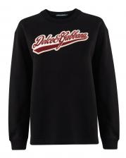 свитшот с нашивкой Dolce&Gabbana свитшот с нашивкой Dolce&Gabbana