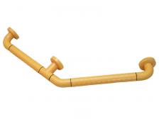 Поручень угловой трехопорный с антибактериальным покрытием Поручень угловой трехопорный с антибактериальным покрытием