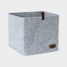 Корзина для хранения Eva Elegance, 28x28x24 см, серый Корзина для хранения Eva Elegance, 28x28x24 см, серый