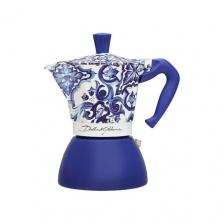 BIALETTI Кофеварка Italian Coffee Pot D&G BLU MEDI 6T BIALETTI Кофеварка Italian Coffee Pot D&G BLU MEDI 6T