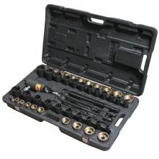 Инструменты для ходовой части Набор съемников сайлентблоков JTC JTC-4704, универсальный, с гидравлическим приводом, в кейсе Инструменты для ходовой части Набор съемников сайлентблоков JTC JTC-4704, универсальный, с гидравлическим приводом, в кейсе