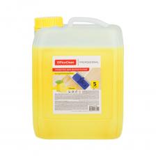 Средство для мытья полов OfficeClean Proffesional Лимон концентрат канистра 5 л 257299 Средство для мытья полов OfficeClean Proffesional Лимон концентрат канистра 5 л 257299
