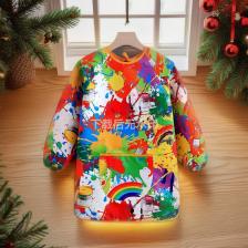 Детский водонепроницаемый фартук с рисунком Детский водонепроницаемый фартук с рисунком