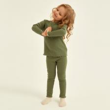 Пижама детская SL HOME, размер 36 (134-140 см), оливковая Пижама детская SL HOME, размер 36 (134-140 см), оливковая