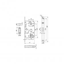 Дверная магнитная защелка предназначена для установки в деревянные межкомнатные и сантехнические двери, подходит для дверей левого и правого открывания. Корпус выполнен из стали с надежным гальваническим покрытием. Магнитный механизм обеспечивает бесшумность работы защелки. Защелка прошла испытания и имеет высший 4 класс надежности (250 000 циклов открывания/закрывания). Дверная магнитная защелка предназначена для установки в деревянные межкомнатные и сантехнические двери, подходит для дверей левого и правого открывания. Корпус выполнен из стали с надежным гальваническим покрытием. Магнитный механизм обеспечивает бесшумность работы защелки. Защелка прошла испытания и имеет высший 4 класс надежности (250 000 циклов открывания/закрывания).