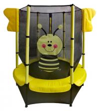 Батут с защитной cеткой Perfetto Spor Perfetto Sport 5, d140см, желтый Батут с защитной cеткой Perfetto Spor Perfetto Sport 5, d140см, желтый