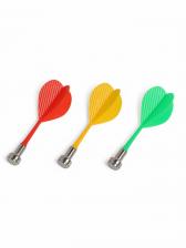 Дротики для дартса ONLYTOP, 3 шт., магнитный наконечник, вес 8 г, цвета МИКС Дротики для дартса ONLYTOP, 3 шт., магнитный наконечник, вес 8 г, цвета МИКС