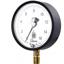 Манометры точных измерений МТИф Корр."0" предназначены для измерения с повышенной точностью избыточного давления неагрессивных, некристаллизующихся жидкостей, газа и пара, в том числе кислорода. Размер квадрата под ключ: 17 мм Устойчивость к климатическим воздействиям: исполнение У2 по ГОСТ 15150-69 Диапазон температур измеряемой среды (рекомендуем подключать прибор к источнику давления посредством отвода-охладителя): от -50 до +150 °С Диапазон температуры окружающей среды: от -60 до +60 °С Виброзащищенность: группа L3 по ГОСТ Р 52931-2008 Рабочие диапазоны измерений постоянная нагрузка - 100% шкалы переменная нагрузка - 2/3 шкалы кратковременная нагрузка - 110% шкалы Материал корпуса: алюминиевый сплав, окрашенный в черный цвет Обечайка: сталь, окрашенная в черный цвет, крепление винтами Стекло: техническое Трубчатая пружина: полувитковая до 10 МПа медный сплав от 16 до 60 МПа сталь 38XМ Манометры точных измерений МТИф Корр."0" предназначены для измерения с повышенной точностью избыточного давления неагрессивных, некристаллизующихся жидкостей, газа и пара, в том числе кислорода. Размер квадрата под ключ: 17 мм Устойчивость к климатическим воздействиям: исполнение У2 по ГОСТ 15150-69 Диапазон температур измеряемой среды (рекомендуем подключать прибор к источнику давления посредством отвода-охладителя): от -50 до +150 °С Диапазон температуры окружающей среды: от -60 до +60 °С Виброзащищенность: группа L3 по ГОСТ Р 52931-2008 Рабочие диапазоны измерений постоянная нагрузка - 100% шкалы переменная нагрузка - 2/3 шкалы кратковременная нагрузка - 110% шкалы Материал корпуса: алюминиевый сплав, окрашенный в черный цвет Обечайка: сталь, окрашенная в черный цвет, крепление винтами Стекло: техническое Трубчатая пружина: полувитковая до 10 МПа медный сплав от 16 до 60 МПа сталь 38XМ