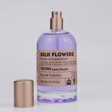 VEGAN.LOVE.STUDIO Туалетная вода женская Silk Flowers зеленая сирень петитгрейн белый кедр 100 VEGAN.LOVE.STUDIO Туалетная вода женская Silk Flowers зеленая сирень петитгрейн белый кедр 100