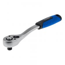 Трещотка для торцовых головок Зубр "Эксперт" 27730-1/4, (1/4"), Cr-V, 72 зубца, хроматированное покрытие, быстрый сброс Трещотка для торцовых головок Зубр "Эксперт" 27730-1/4, (1/4"), Cr-V, 72 зубца, хроматированное покрытие, быстрый сброс