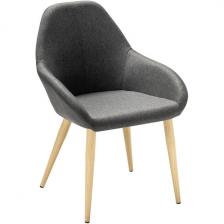 Кресло Kent темно-серый/нат.дуб R-Home арт.410119131h_ТмСер_н.дуб Кресло Kent темно-серый/нат.дуб R-Home арт.410119131h_ТмСер_н.дуб