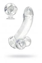 Реалистичный фаллоимитатор A-Toys by TOYFA Cryst, TPE, прозрачный, 15 см Реалистичный фаллоимитатор A-Toys by TOYFA Cryst, TPE, прозрачный, 15 см