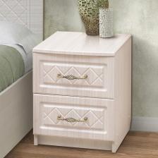 Тумба прикроватная «Венеция 5.1», 2 ящика, цвет ясень анкор светлый / ясень бланко матовый Тумба прикроватная «Венеция 5.1», 2 ящика, цвет ясень анкор светлый / ясень бланко матовый