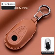 Кожаный чехол для Mercedes Benz A C E S G Class GLC CLE CLA GLB GLS GLA W177 W205 W213 W222 X167 Чехол для автомобильного ключа Держатель Брелок Кожаный чехол для Mercedes Benz A C E S G Class GLC CLE CLA GLB GLS GLA W177 W205 W213 W222 X167 Чехол для автомобильного ключа Держатель Брелок