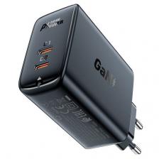 Зарядное устройство ACEFAST A29 PD50W GaN USB-C+USB-C dual port charger (EU), черный AF-A29-BK Зарядное устройство ACEFAST A29 PD50W GaN USB-C+USB-C dual port charger (EU), черный AF-A29-BK