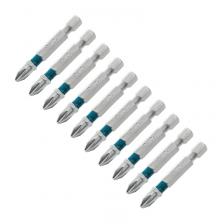 Набор бит Gross 11335 (РН2, 50 мм, магнитные наконечники, 10 шт.) Набор бит Gross 11335 (РН2, 50 мм, магнитные наконечники, 10 шт.)