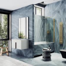 Стеклянные шторки для ванны - это выбор тех, кто заботится о своем здоровье и комфорте. Они защищают от вредных бактерий и грибков, которые могут находиться в воде. Это идеальное решение для тех, кто ценит стиль и функциональность. Стеклянная перегородка для ванны выполнена из высококачественного закаленного стекла толщиной 6 мм, которое не только отличается прочностью, долговечностью и устойчивостью к внешним воздействиям, но и обеспечивает надежную защиту от брызг воды. Ширма для ванны легко устанавливается и удобна в использовании благодаря алюминиевому профилю и поворотному механизму. Вы можете выбрать наиболее подходящий под ваш дизайн вариант сочетания цветов шторки и профиля. Стеклянная шторка на ванну обладает привлекательным внешним видом и может стать ярким акцентом в интерьере. Ее прозрачность и блеск позволяют создать эффект легкости, ощущение чистоты и порядка в ванной комнате, а также подчеркивает стиль и изысканность. Монтаж осуществляется с помощью алюминиевого профиля, что обеспечивает надежность крепления и безопасность использования стеклянной перегородки для ванной. Также, шторка оснащена специальным уплотнителем, который предотвращает попадание воды на пол ванной комнаты, а также поворотным механизмом, что облегчает уход за сантехникой и делает использование ширмы максимально комфортным. Стеклянные шторки для ванны - это выбор тех, кто заботится о своем здоровье и комфорте. Они защищают от вредных бактерий и грибков, которые могут находиться в воде. Это идеальное решение для тех, кто ценит стиль и функциональность. Стеклянная перегородка для ванны выполнена из высококачественного закаленного стекла толщиной 6 мм, которое не только отличается прочностью, долговечностью и устойчивостью к внешним воздействиям, но и обеспечивает надежную защиту от брызг воды. Ширма для ванны легко устанавливается и удобна в использовании благодаря алюминиевому профилю и поворотному механизму. Вы можете выбрать наиболее подходящий под ваш дизайн вариант сочетания цветов шторки и профиля. Стеклянная шторка на ванну обладает привлекательным внешним видом и может стать ярким акцентом в интерьере. Ее прозрачность и блеск позволяют создать эффект легкости, ощущение чистоты и порядка в ванной комнате, а также подчеркивает стиль и изысканность. Монтаж осуществляется с помощью алюминиевого профиля, что обеспечивает надежность крепления и безопасность использования стеклянной перегородки для ванной. Также, шторка оснащена специальным уплотнителем, который предотвращает попадание воды на пол ванной комнаты, а также поворотным механизмом, что облегчает уход за сантехникой и делает использование ширмы максимально комфортным.