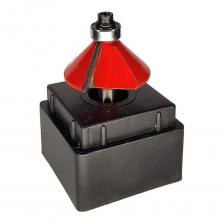 Фреза кромочная конусная с углом 45° SINICA RCUT-45C-6-31,5 предназначена для ручных фрезеров, фрезерных станков, дрелей, мощных шуруповертов. Применяется для работ по дереву, для выполнения фаски на кромках столярных изделий и декоративной обработки кромок столешниц, элементов корпусной мебели. Выполнение угловой фаски по ребру делянок и последующее склеивание по длине, дает возможность получать объемные столярные изделия. Фреза изготавливается из высококачественной стали и характеризуется точно рассчитанной геометрией режущей кромки. Упакована кромочная конусная фреза SINICA RCUT-45C-6-31,5 в пластиковый чехол. Фреза кромочная конусная с углом 45° SINICA RCUT-45C-6-31,5 предназначена для ручных фрезеров, фрезерных станков, дрелей, мощных шуруповертов. Применяется для работ по дереву, для выполнения фаски на кромках столярных изделий и декоративной обработки кромок столешниц, элементов корпусной мебели. Выполнение угловой фаски по ребру делянок и последующее склеивание по длине, дает возможность получать объемные столярные изделия. Фреза изготавливается из высококачественной стали и характеризуется точно рассчитанной геометрией режущей кромки. Упакована кромочная конусная фреза SINICA RCUT-45C-6-31,5 в пластиковый чехол.