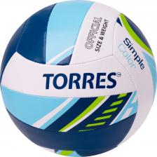 Мяч волейбольный Torres Simple Color V323115 р.5 Мяч волейбольный Torres Simple Color V323115 р.5